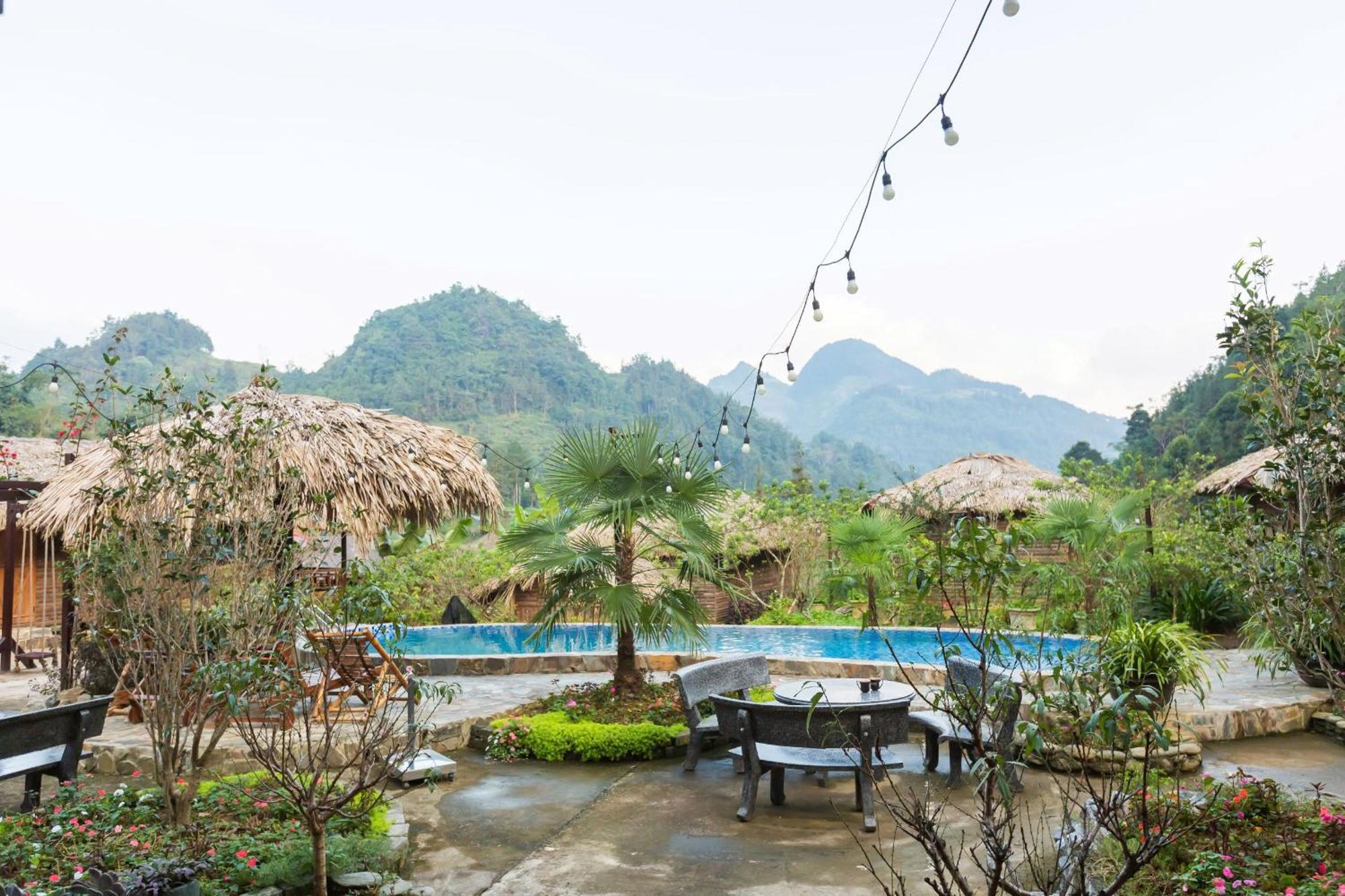 Bac Ha Lodge Retreat ภายนอก รูปภาพ