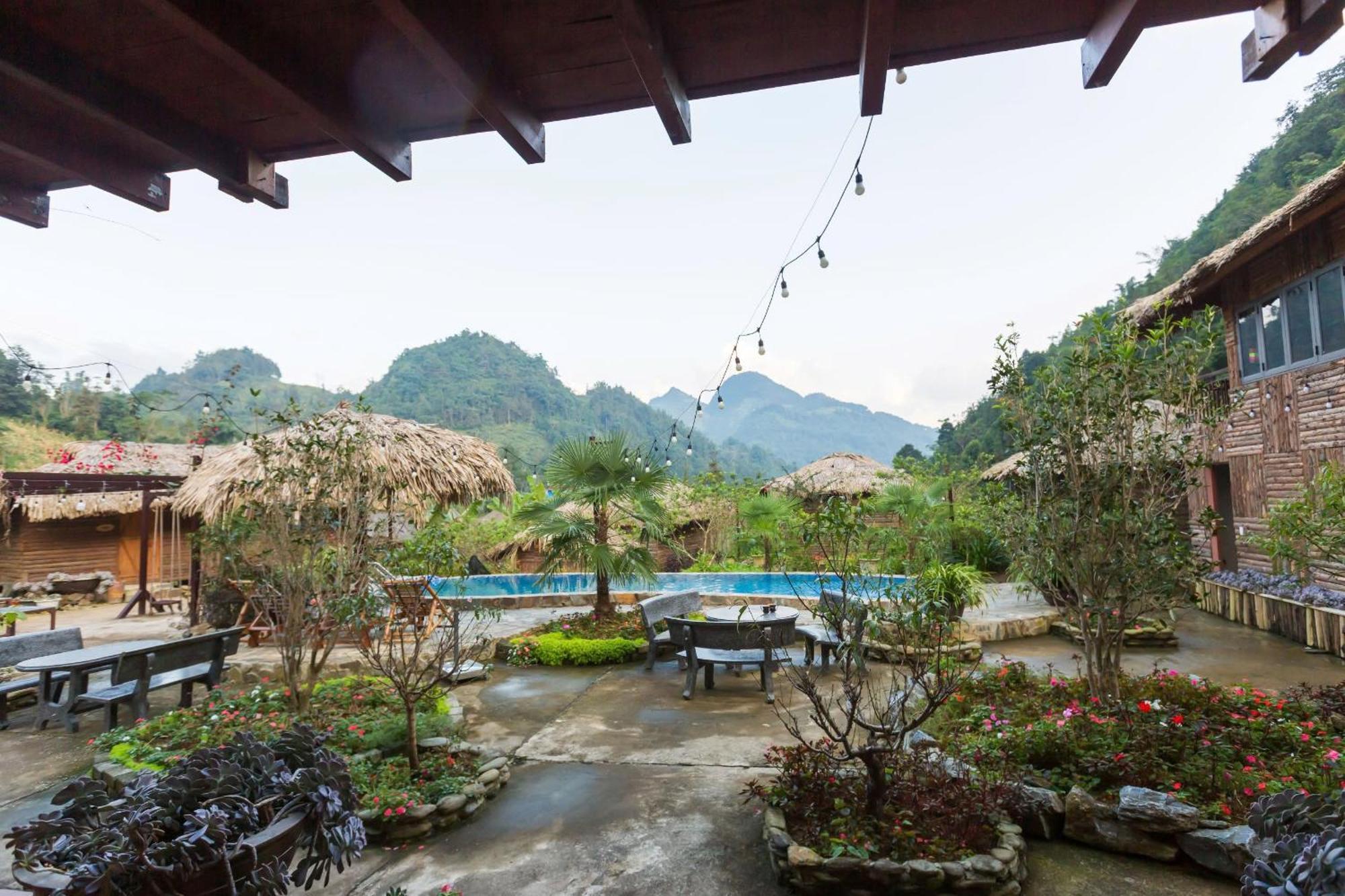 Bac Ha Lodge Retreat ภายนอก รูปภาพ