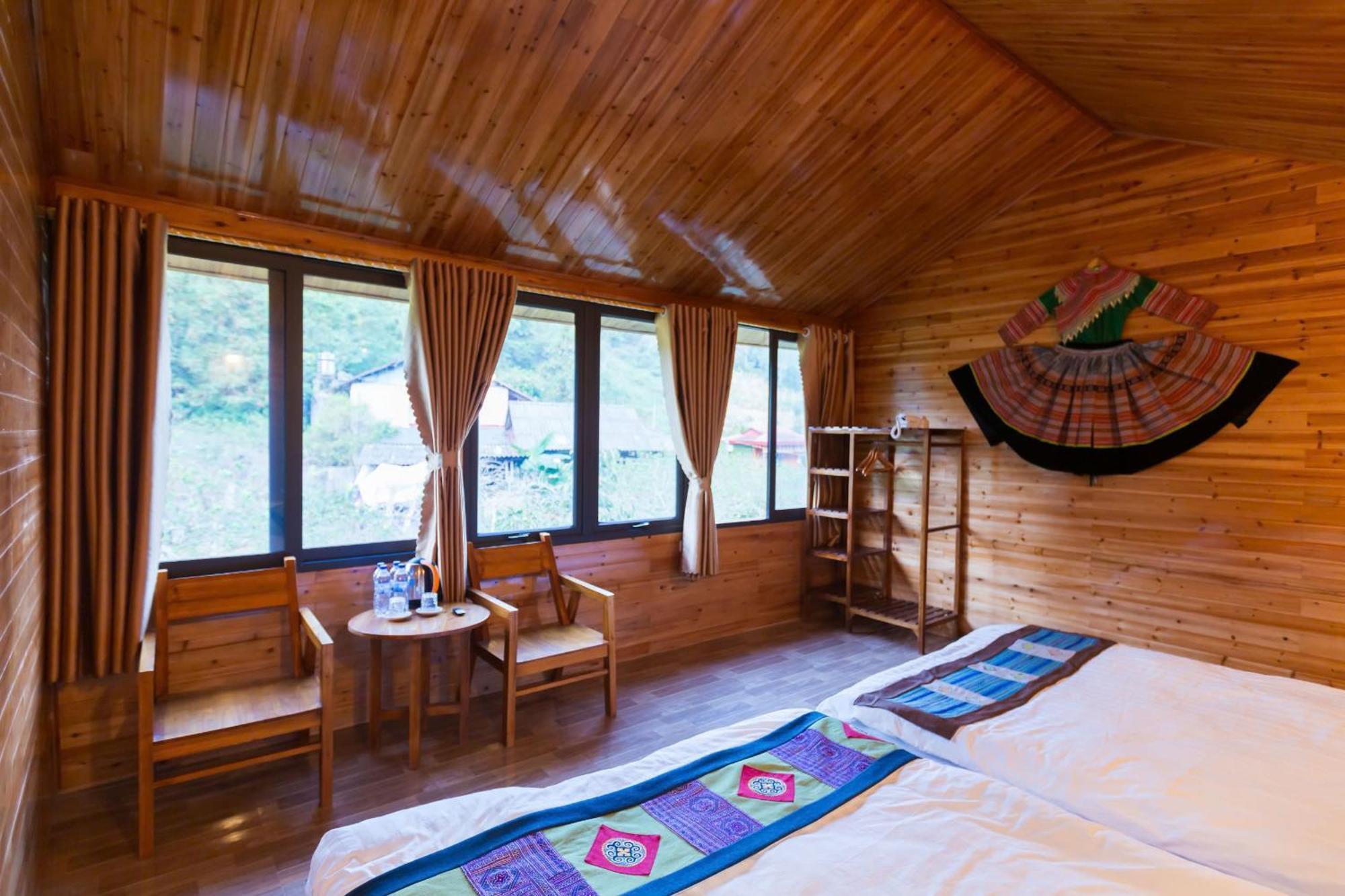 Bac Ha Lodge Retreat ภายนอก รูปภาพ